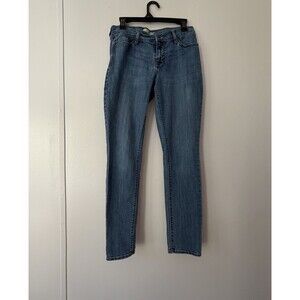 Old Navy The Flirt Skinny Jeans Womens Size 8 Blue Denim Mid Rise Stretch 30x29